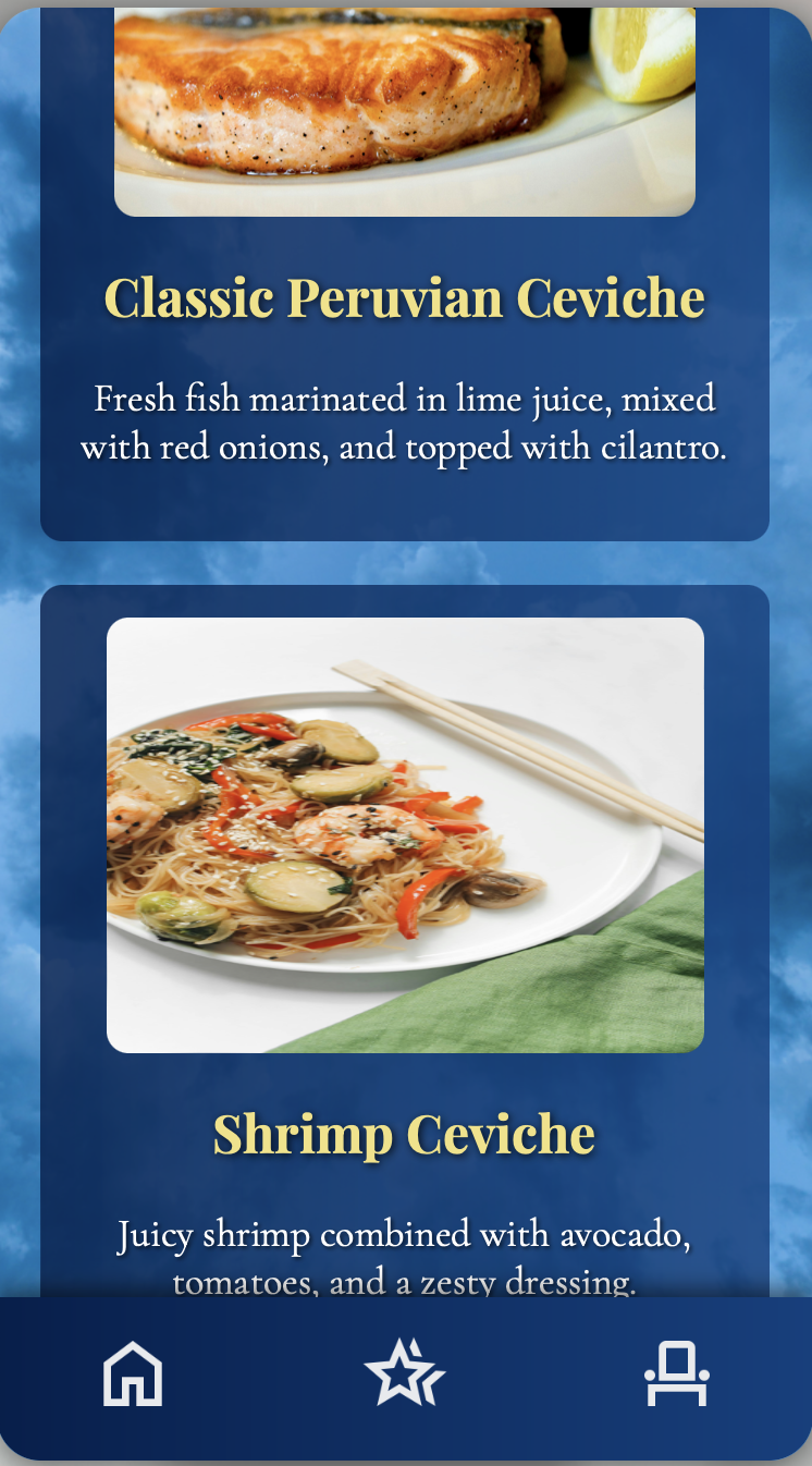 Final Design - Menu Screen 1
